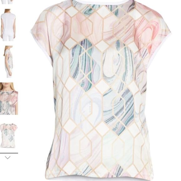 Ted baker sold out deli sea of clouds blouse - Picture 5 of 8